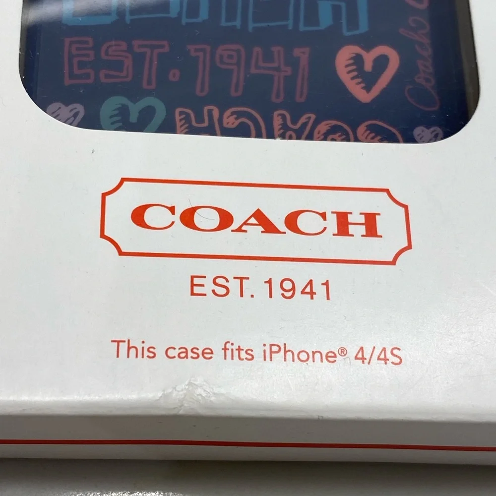 COACH IPHONE 4/4S CASE